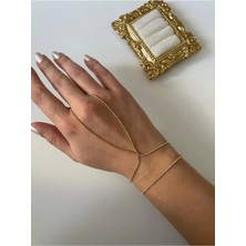 14K Çelik Üzeri Altın Kaplama Özel Seri Şahmeran