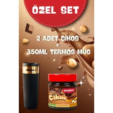 Koska Çikos Çikolatalı Tahinli Karışım 240 gr x 2 Adet + Koska Termos 350 ml