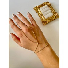 14K Çelik Üzeri Altın Kaplama Özel Seri Şahmeran