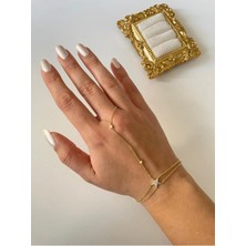 14K Çelik Üzeri Altın Kaplama Özel Seri Şahmeran