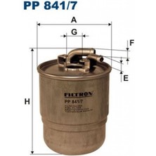 Filtron Xmpdby Yakit Filtresi [ Mercedes-Benz M, R, G Serisi, Viano 2.0 Cdi, 2.2 Cdi 2003 -, Vito 2003 -, Sprinter 2006 -, Jeep Commander, Grand Cherokee Iii 3.0 Crd 2005-2010 ]
