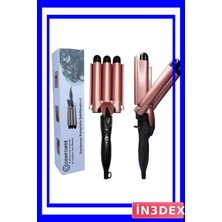 Özgürce Dalgalı Saç Şekillendirici, Seramik Kaplama, Isı Ayarlı, Güçlü ve Güvenli