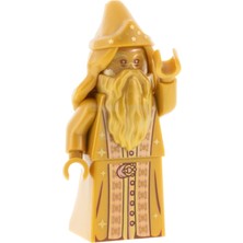 LEGO Harry Potter: Albus Dumbledore 20. Yıl Özel Altın Seri Orjinal Minifigür HP322
