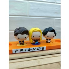 ★ Multiogz 6’lı Figür Sergileme Standı – Koleksiyon Rafı – Masaüstü Dekor Organizer – 3D Baskı