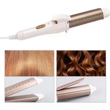 Özgürce Çift Fonksiyonlu Beyaz Saç Maşası, Profesyonel ve Şık Tasarım