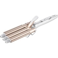 Özgürce Seramik Wag Su Dalgası Saç Maşası 220°C 25MM Kalın Bukle