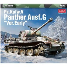 Academy 13529, 1/35 Pz.kpfw.v Panther Ausf.g Ver.early Plastik Maketi