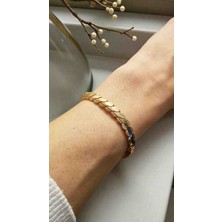 Initium Xuping Çelik Yılan Ezme Rose Gold Bileklik