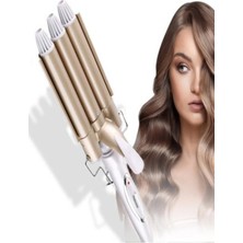 Özgürce Profesyonel Seramik Wag Su Dalgası Saç Maşası 220°C 25MM Turmalin Teknolojisi