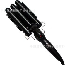 Özgürce Dijital 32MM Su Dalgası Üçlü Maşa, 80-210°C, Otomatik Kapanma, Renk Seçenekli