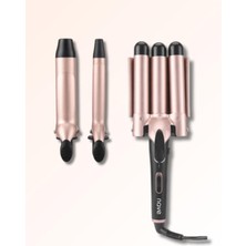 Özgürce Çok Fonksiyonlu Saç Maşası Seti, Pratik ve Şık Tasarım, Hızlı Isıtma