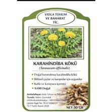 Viola Karahindiba Yaprak ve çıçeği