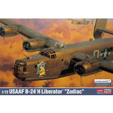 Academy 12584, 1/72 Usaaf B-24H Liberator Zodiac Plastik Maketi