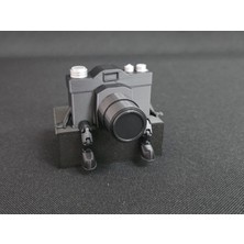 Modern Tasarımlı Sevimli Kamera Figürü – Dekoratif Masaüstü Biblosu 5X9X4 cm