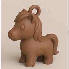 Talaşoğlu 3D Baskı Sevimli At Anahtarlık – Petg Dayanıklı Malzeme – Çok Renk Seçeneği