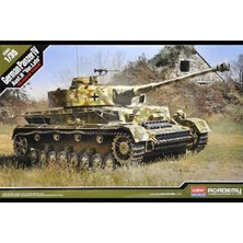 Academy 13528, 1/35 German Panzer ? Ausf.h Ver.late Plastik Maketi