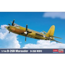 Academy 12656, 1/144 Usaaf B-26B Marauder Plastik Maketi