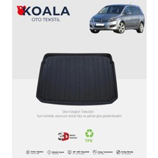 Opel Zafira B (2005-2011) 3D Bagaj Havuzu
