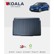 Opel Corsa F (2020 ve Sonrası) 3D Bagaj Havuzu