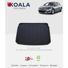 Opel Astra J Sedan (Ince Stepne) (2012 ve Sonrası) 3D Bagaj Havuzu