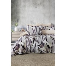 Şaheser Home Collection Prestige Modern Dijital Baskılı Saten Nevresim Takımı 300 Tc, Çift Kişilk %100 Pamuklu Nevresim Seti
