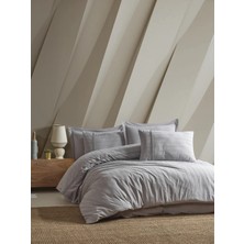 Şaheser Home Collection Jasmin Jakarlı Nevresim Takımı, %100 Pamuk Dantel Detaylı, Jakarlı Dokuma, Pamuklu Nevresim Seti