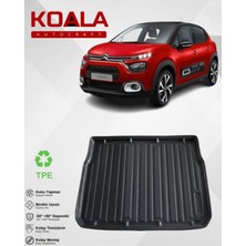 Citroen C3 (2017 ve Sonrası) 3D Bagaj Havuzu