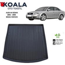 Audı A4 Sedan (B6) Kasa 2001 - 2005 3D Bagaj Havuzu Uyumlu
