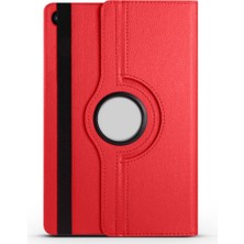 eymaks Galaxy Tab A11 Plus Zore Dönebilen Standlı Kılıf - Kırmızı