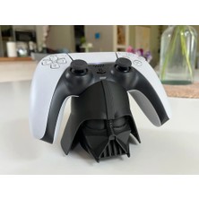 Genç 3D Darth Vader Ps5 Kontrolcü Standı | Dualsense Oyun Kolu Tutucu | Star Wars Temalı Dekoratif Stand