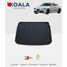 Alfa Romeo Giulia (2016 ve Sonrası) 3D Bagaj Havuzu