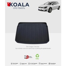 Volkswagen Golf 7 Variant/combi (2013 ve Sonrası) 3D Bagaj Havuzu