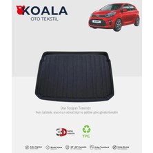 Kia Picanto (2018 ve Sonrası) 3D Bagaj Havuzu