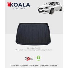 Opel Astra J Hatchback (2010-2015) 3D Bagaj Havuzu