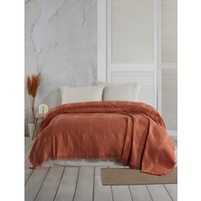 Şaheser Home Collection Sirus Çift Kişilik Jakarlı Pike , %100 Pamuk Jakarlı Dokuma Pike Seti, (240X260 Cm)