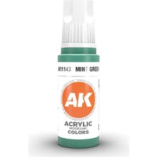 Ak Interactive 11143, 17 Ml. 3gen Mint Green Maket Boyası