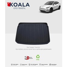 Tesla Model Y (2020 ve Sonrası) 3D Bagaj Havuzu