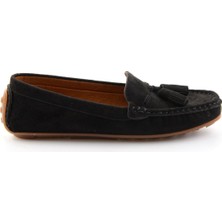 Bambi Siyah  Kadın Loafer Ayakkabı K01309000672
