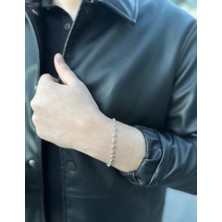 Gemici Model Gümüş Bileklik