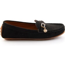 Bambi Siyah  Kadın Loafer Ayakkabı K01309000772