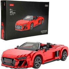 Rastar 1:14 Audi R8 Spyder Model Araba Yapım Seti 1440 Parça S00093800