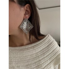 Çelik Vintage Pulin Küpe