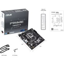 Corsair Asus Prıme H810M-K Intel H810 LGA1851 Ddr5 Anakart