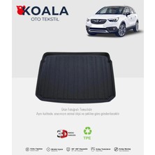 Opel Grandland (Alt Bagaj) (2017-2024) 3D Bagaj Havuzuuyumlu