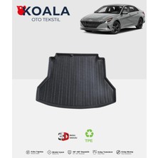 Hyundai Elantra (2021 ve Sonrası) 3D Bagaj Havuzu