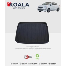 Mitsubishi Attrage (2014-2018) 3D Bagaj Havuzu Uyumlu