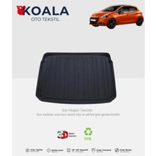 Peugeot 208 Hatchback (2012-2020) 3D Bagaj Havuzu