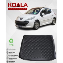 Peugeot 207 Hatchback (2006-2015) 3D Bagaj Havuzu