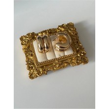 Çelik Gold Lalin Küpe