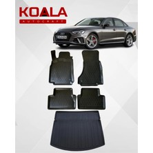 Audi A4 (2016+SONRASI) ile Uyumlu - Araca Özel Paspas ve Bagaj Havuzu